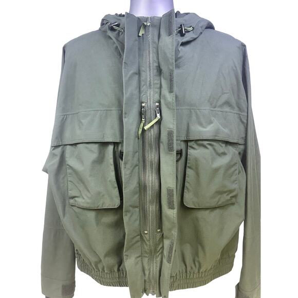 Vintage Cabela’s Men’s Size XL Wading GORE-TEX Fly Fishing Hooded Shell Jacket - Picture 7 of 16